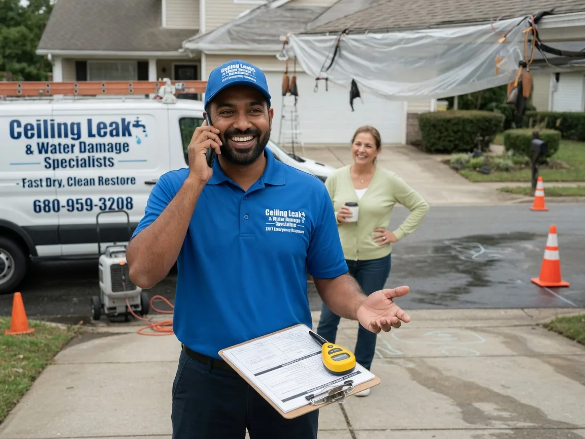 Ceiling Leak Cleanup Danbury, IA FAQs